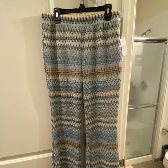 Junior’s Joe B Wide Leg Knit Pants; Size Medium; NWT - Picture 1 of 4
